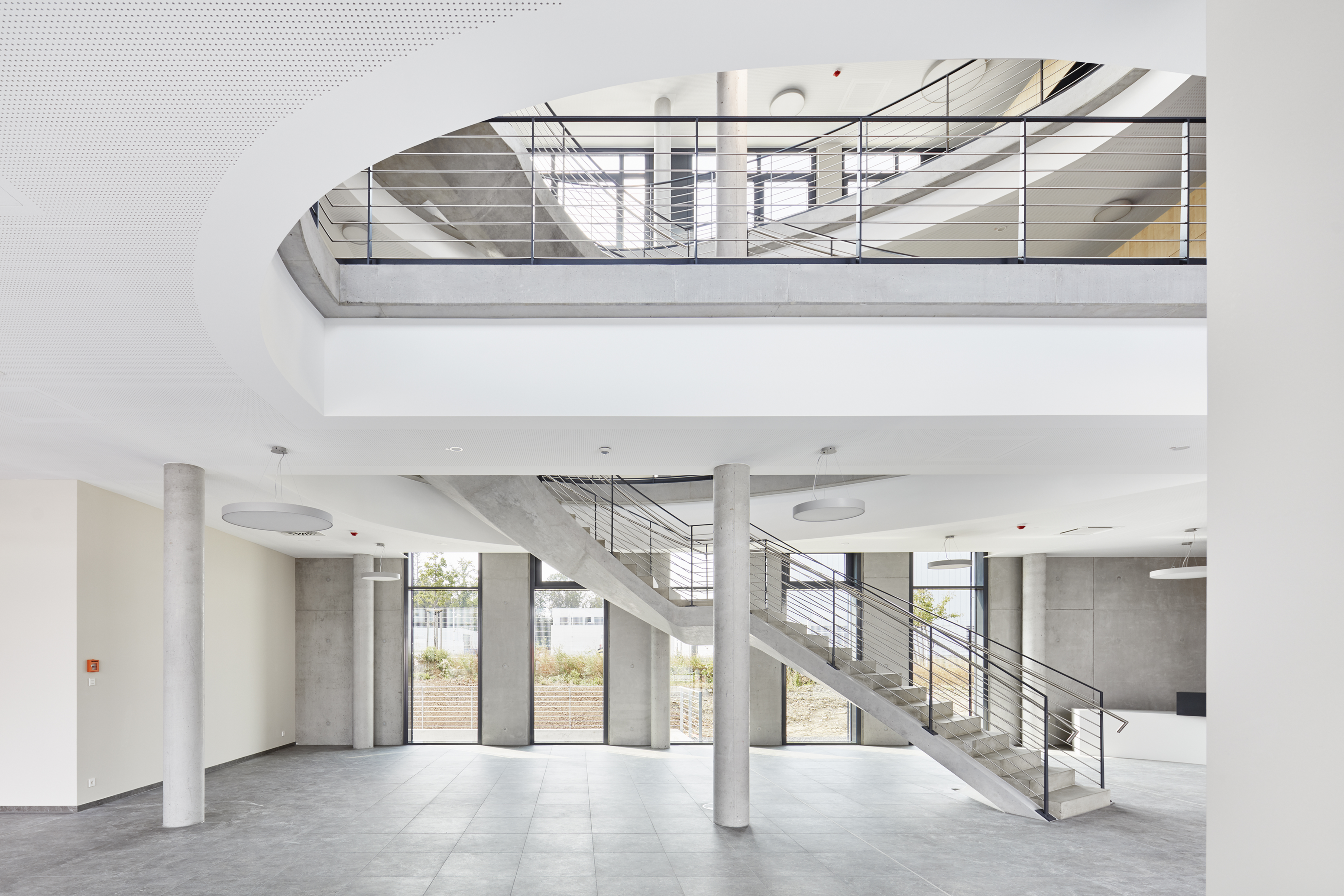 Treppe Innnen Freistehend